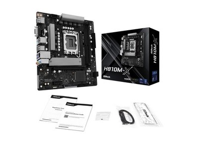 ASRock H810M-X LGA 1851 Intel H810 Micro ATX Motherboard