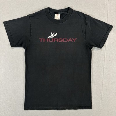 Vintage Thursday Full Collapse Band T Shirt Small Emo 2000s Post-Hardcore
