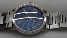 Cartier Ronde Solo XL 3802 42mm Blue Dial Stainless Steel Automatic Date Watch 16