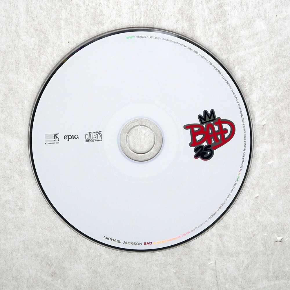 4discs CD Michael Jackson Bad 25 EICP1541 Epic 紙ジャケ /00400 4discs CD Michael Jackson Bad 25 EICP1541 Epic 紙ジャケ