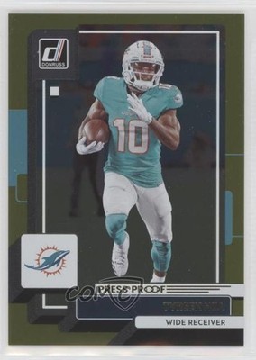 2022 Panini Donruss Press Proof Gold 3/50 Tyreek Hill #271 0c9f