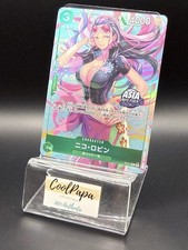 Japanese One Piece Asia Stamp Promo Nico Robin P-111 Mini-tin Pack Set vol.2(NM)