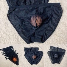 Underpants For Men Panties For Man Inmitate Lace Personality Transparent