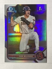 2022 Bowman Draft - Chrome Ivan Melendez #BDC-29 Refractor (RC)