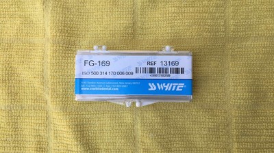Dental SS White Operatory Carbide Burs FG 169 clinic pack 13169 , Midwest