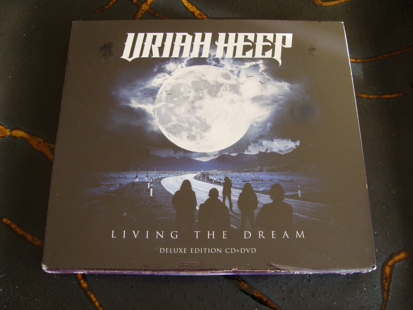 Slip Double: Uriah Heep : Living The Dream CD & DVD : Sealed