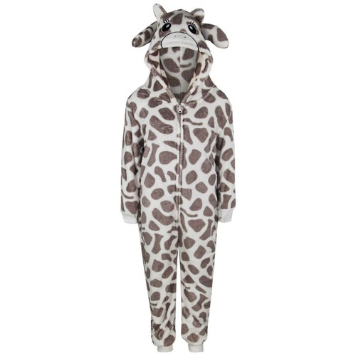 A2Z Onesie One Piece Kids Girls Boys Soft Fluffy Giraffe Halloween Costume 2-1