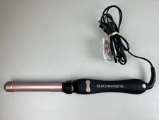 Beachwaver B1 Midnight Rose Limited Edition 1" Rotating Curling Iron Black/Rose
