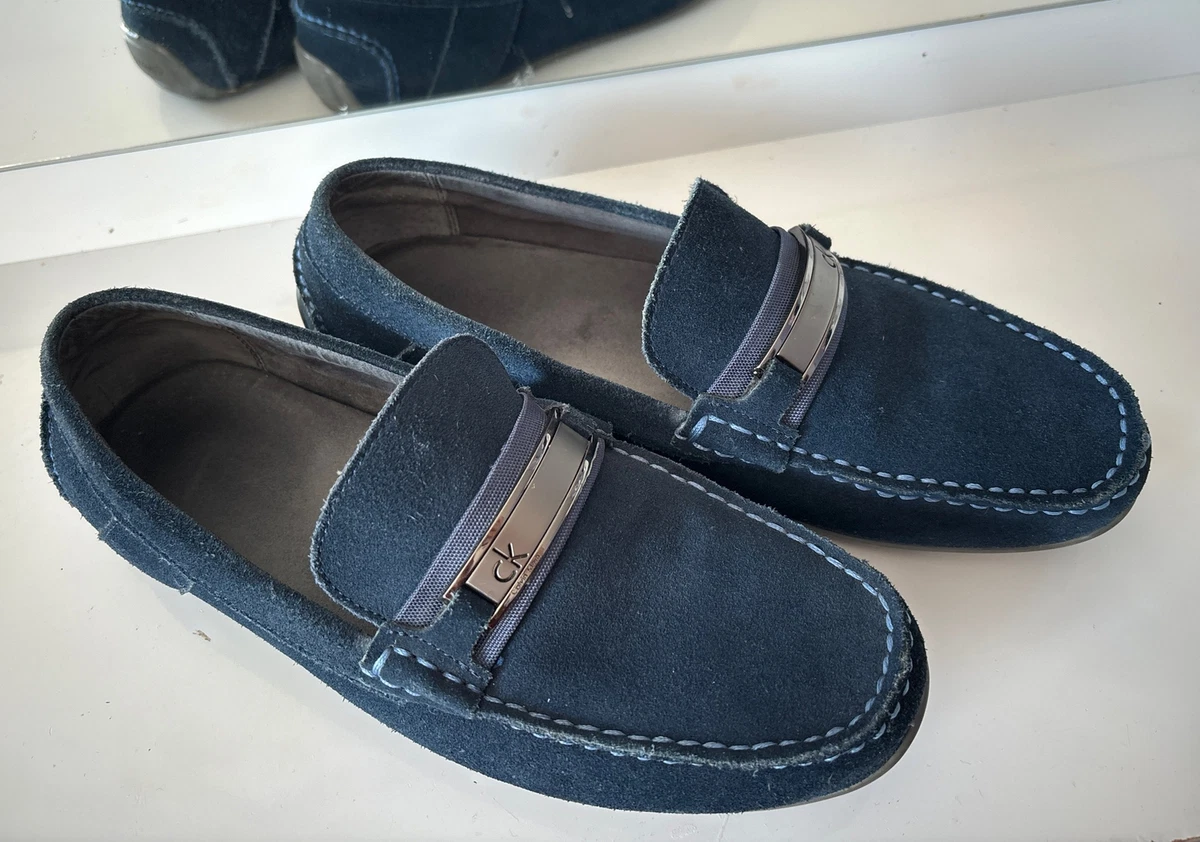 Calvin Klein Suede Blue Dress Shoes for Men for sale | eBay display picture 3
