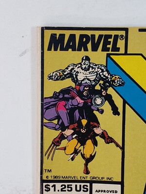 THE UNCANNY X-MEN 248 Gold 2nd Print Marvel Comics 1ST JIM LEE X