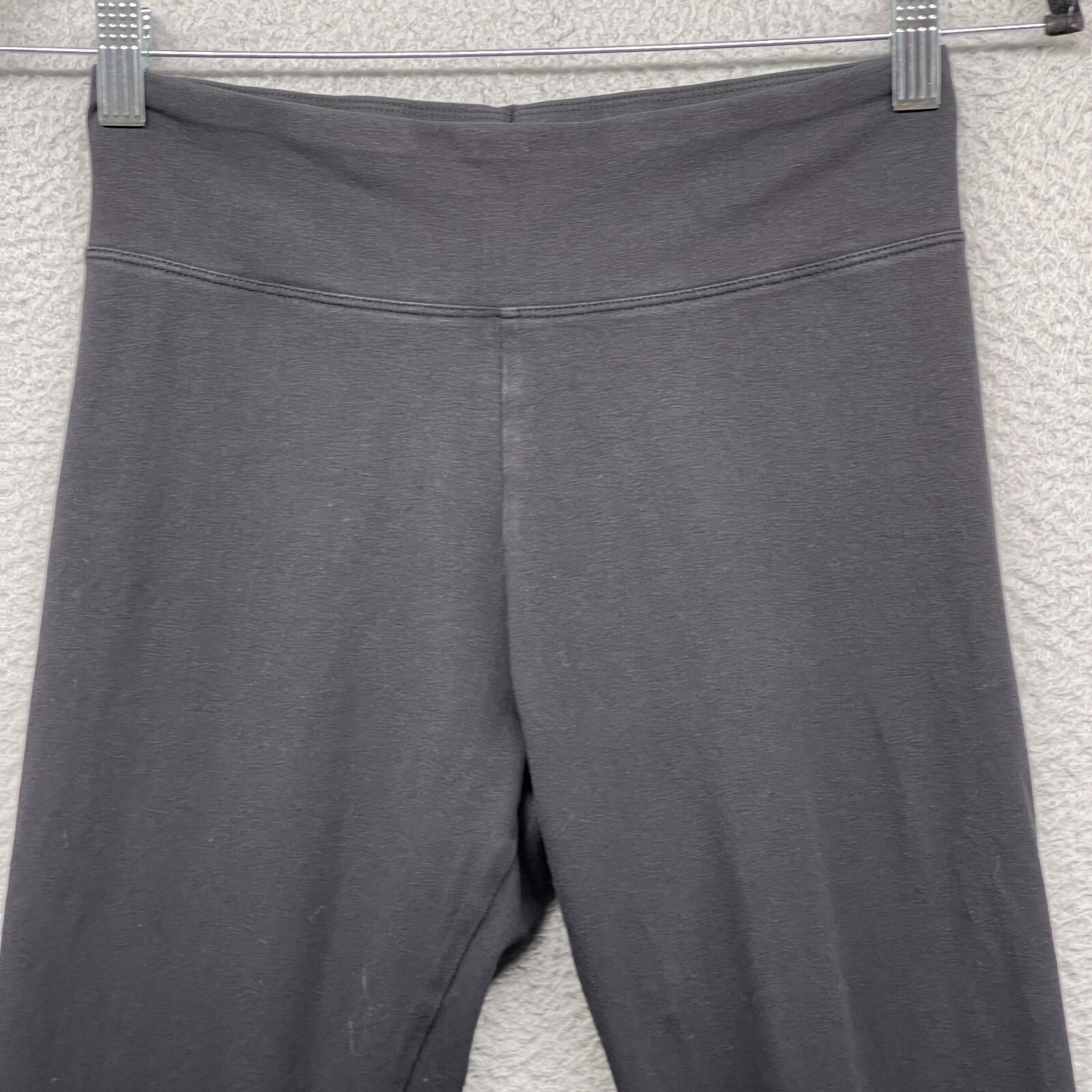 Leggings donna Fila nero elastico in vita pull on logo vita media elasticizzato taglia S