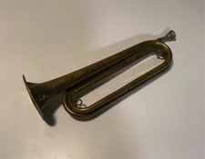 Vintage Rexcraft Boy Scouts America Bugle Horn US Regulation Brass Mouth Piece
