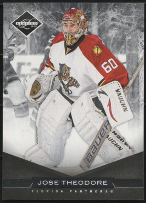 2011/12 Panini Limited #200 JOSE THEODORE High Number Goalie Base Set #74/99