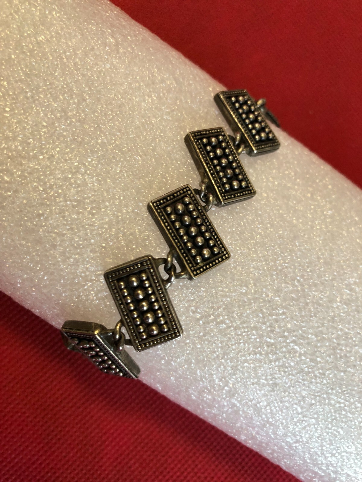 Stunning Solid 925 Sterling Silver Panel Links To… - image 14