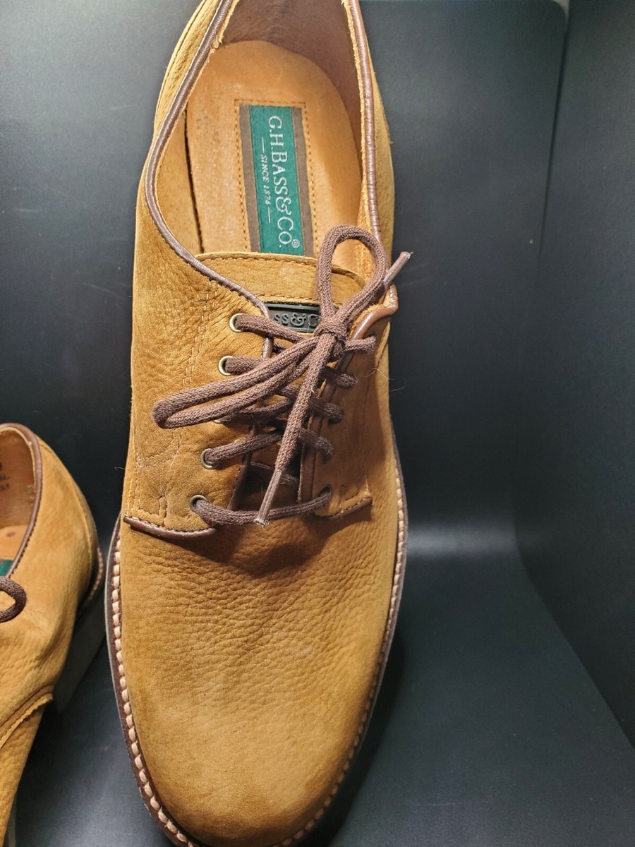 Mens New Suede GH Bass Lace Up Dress Shoes 9M | eBay display picture 3