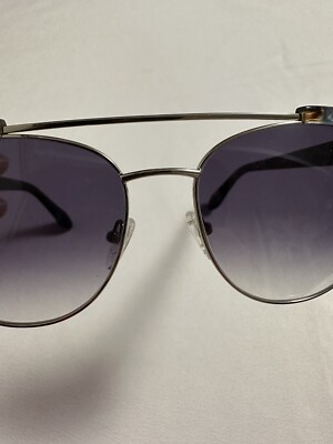 BCBG Max Azria Tortoise BlueBrown Silver Tone Hardware  display picture 2