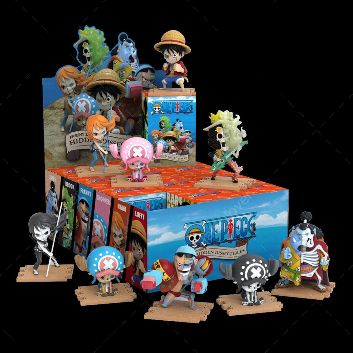 One Piece Mighty Jaxx Frankie Joba blind box Series 2 Figure Two