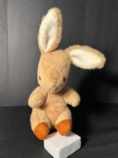 Vintage Eden 11 Inch Musical Bunny, IT WORKS Plays Here Comes Peter Cotton Tail