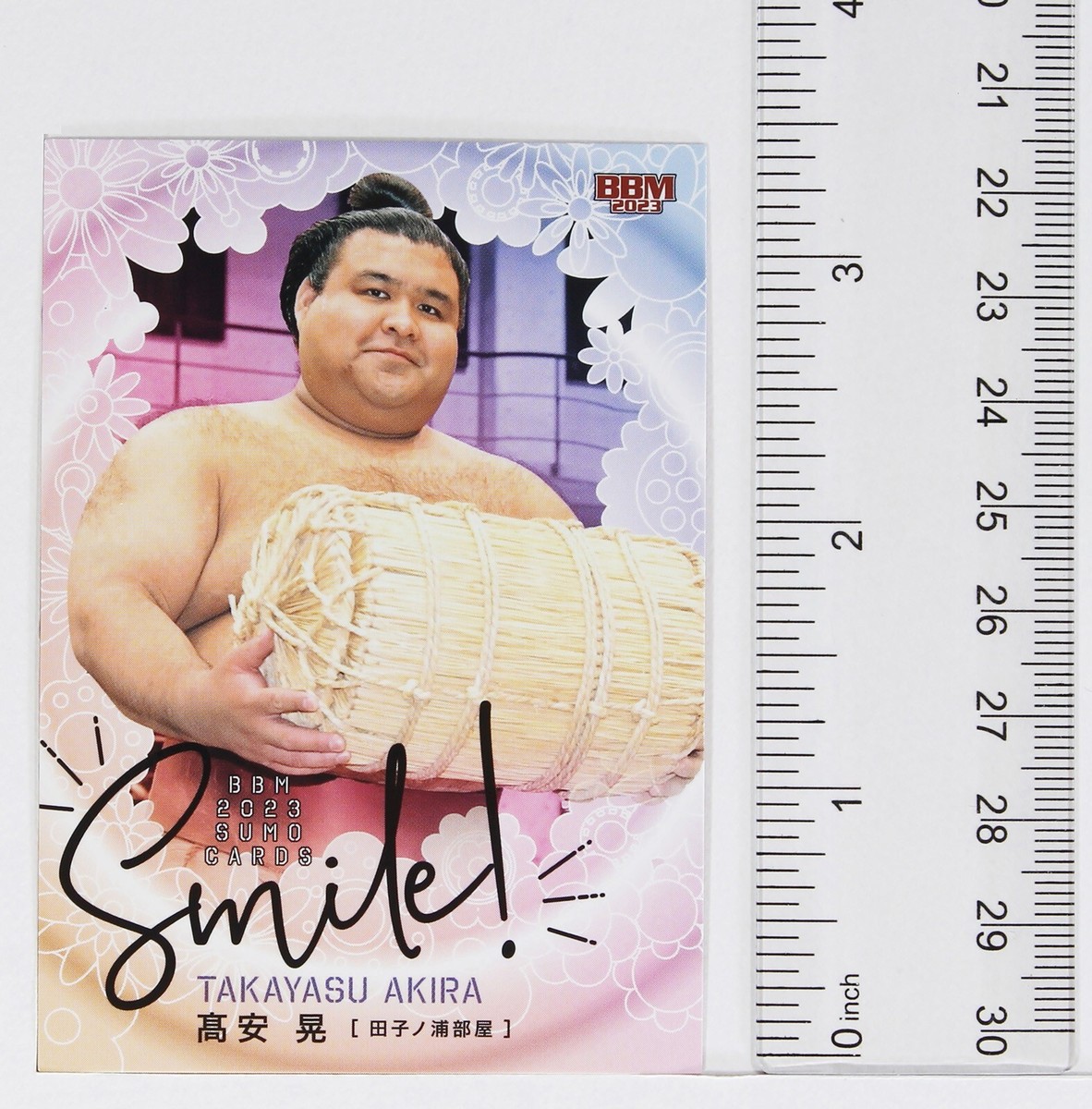 takayuページ TAKAYASU AKIRA (Smile) - 2023 BBM Sumo Wrestling Trading Card | eBay