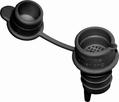 #ad #ad Haley#x27;s 5in1 Wine Corker Aerator Filter Pourer Re Corker Stopper Topper $11.95