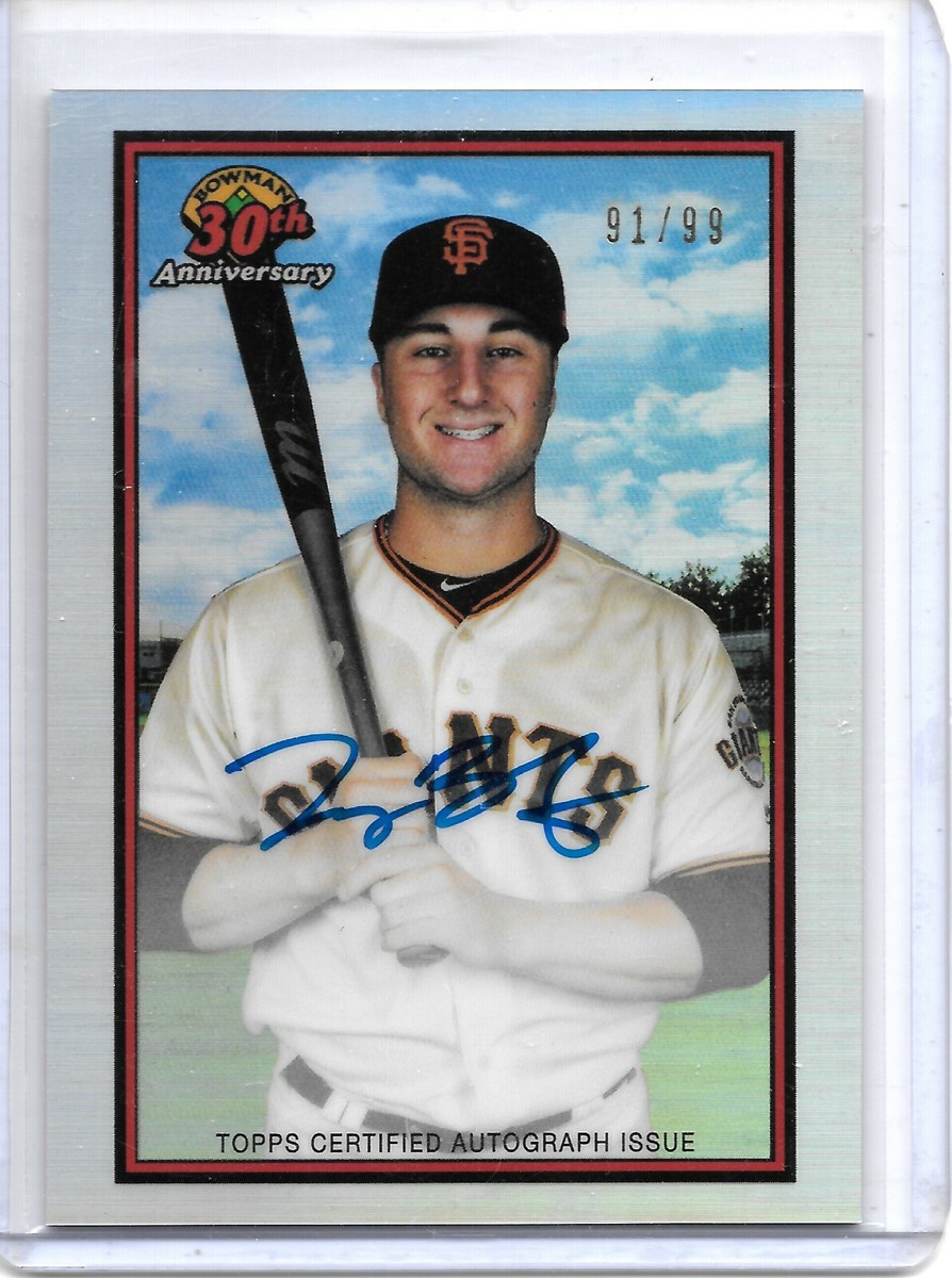 2019 Bowman Chrome JOEY BART 30TH ANNIVERSARY REFRACTOR AUTO