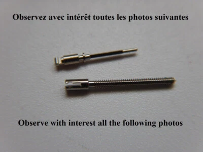 TIGE OMEGA BRISÉE MALE & FEMALE SPLIT STEM 1022 1010 1012 1020 1030 PART 1159