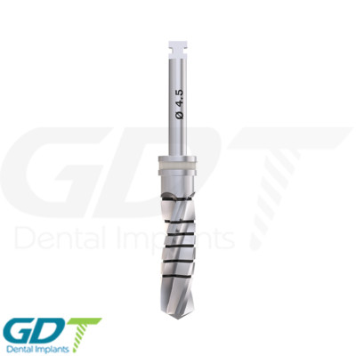 Dental Straight Drill Ø4.5, External Irri gated, Implant Sur gical Instrument