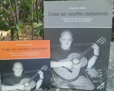 MASSIMO MOLLO - COME UN VECCHIO CANTASTORIE - LIBRO + CD AUDIO - RARITÀ CULT
