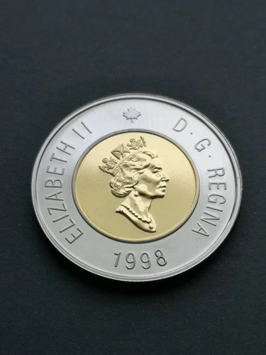 1998 Canada Toonie — photo from the most recent tracked eBay sale