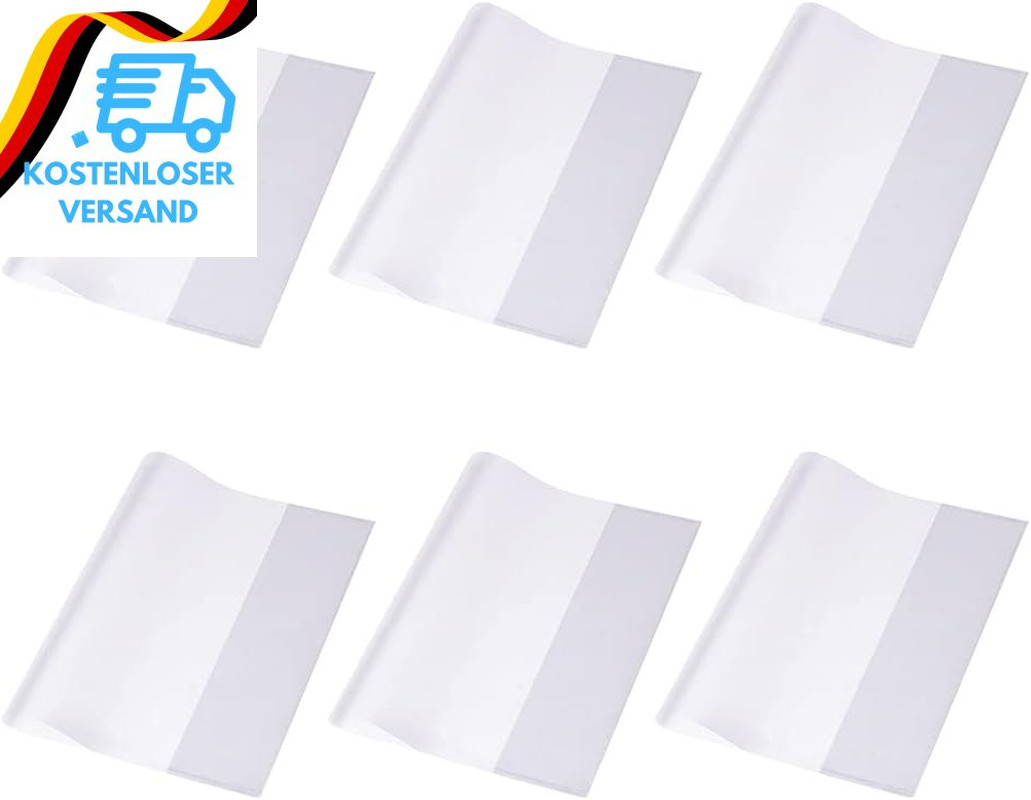 Buchumschlag, Transparenter Buchumschlag, Buchumschläge Schulbücher, Schutzhülle