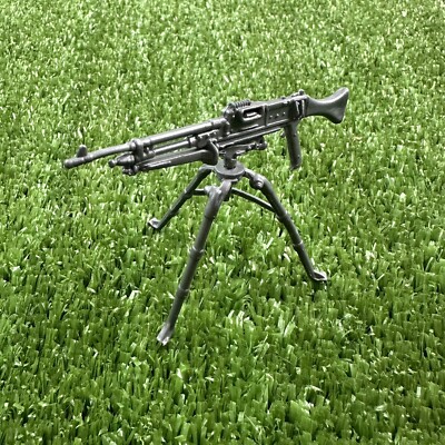 GI Joe Roadblock V2 Vintage 1986 Hasbro Gray Heavy Machine Gun with Tripod ARAH