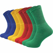 8 Paar bunte Herren Arbeitsssocken | Sportsocken | Tennissocken Baumwolle Socken