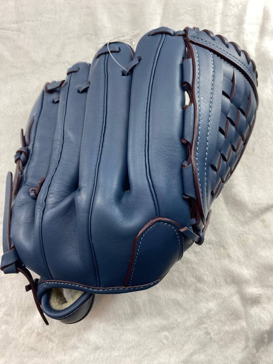 RARE! Coach Genuine Glovetanned Leather Baseball Glove 22873 Denim