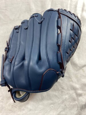 RARE! Coach Genuine Glovetanned Leather Baseball Glove 22873 Denim