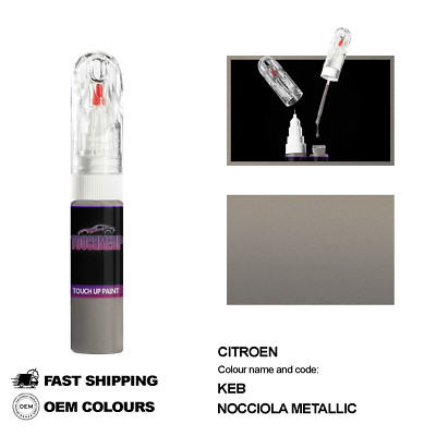FÜR CITROEN NOCCIOLA KEB Touch Up Lackstift Pinsel Fix Kit Kratzer Chip Set M...