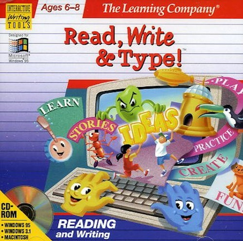 READ, WRITE & TYPE 1995 PC GAME TLC +1Clk Windows 11 10 8 7 Vista XP Install