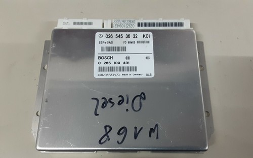 MB A-KLasse W168 ESP Steuergerät ESP+BAS Bremsassistent Steuergerät 0265453632