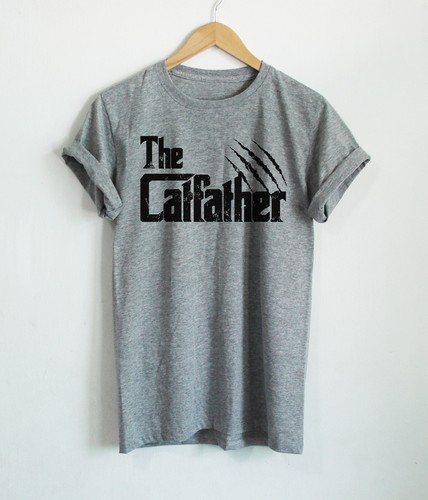 The Catfather T-shirt Father of Cats 