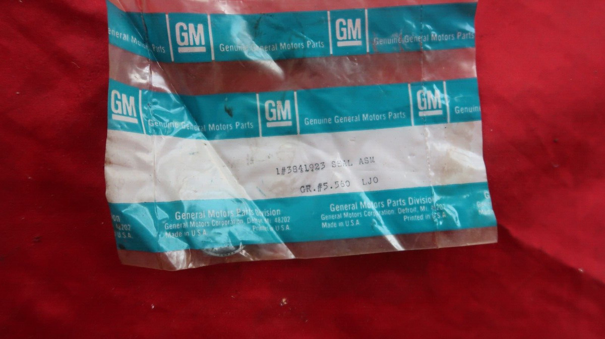 NOS 1963-1982 Corvette Rear Yoke Bearing Seal # 3841923 | eBay 