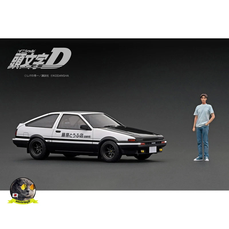 1/18 Ignition Model IG2867 INITIAL D Toyota Sprinter Trueno AE86 Takumi Fujiwara