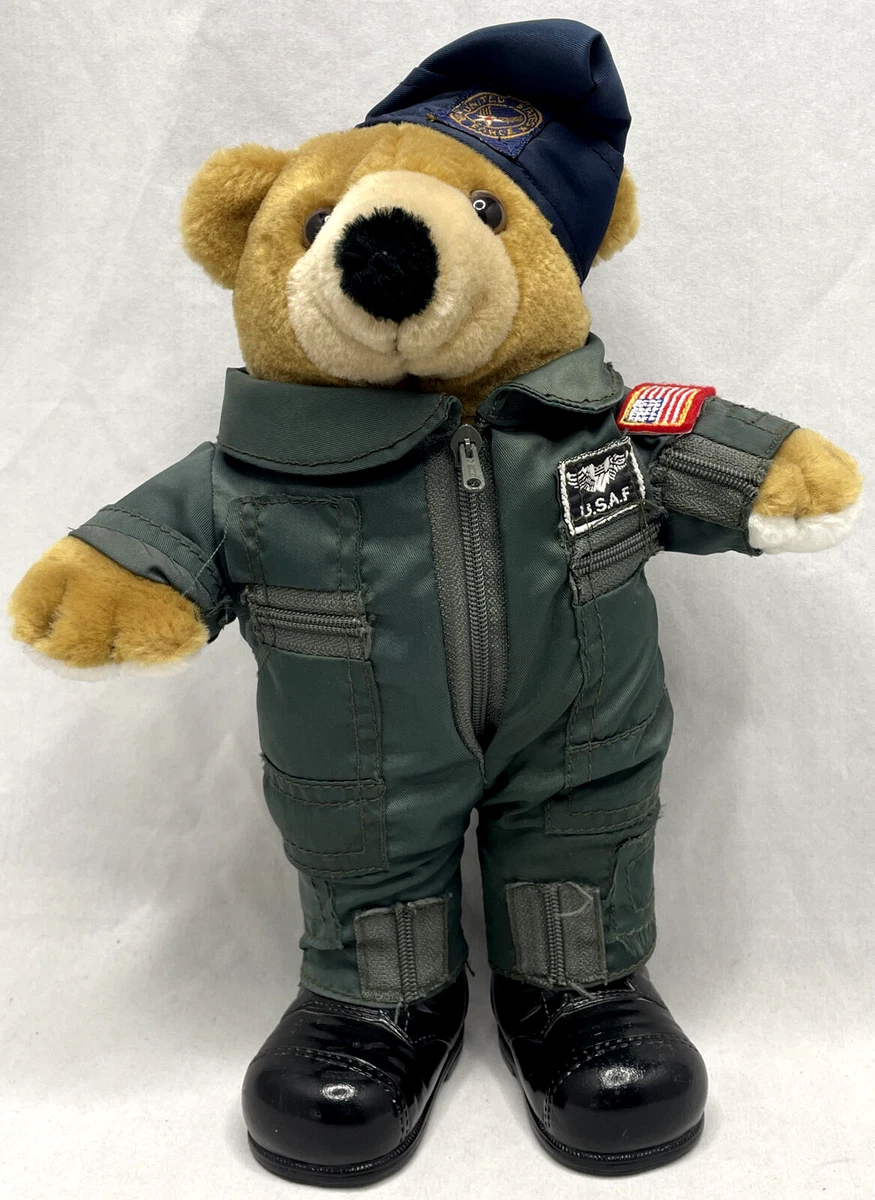 Bear Forces of America Plush Bear in Air Force Flight Suit 10 eBay
