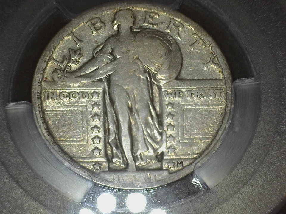 1921 Standing Liberty Quarter F 15 PCGS         11274-310 - Image 3 of 3