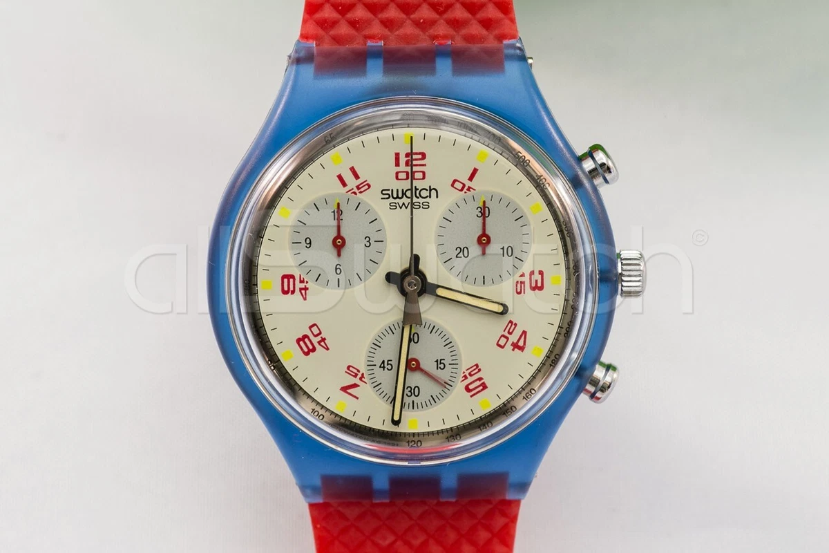 SWATCH CHRONO 1992 - SCN103 - JFK - New