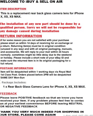 APPLE FOTOCAMERA POSTERIORE IPHONE XS /XS MAX - Foto 11