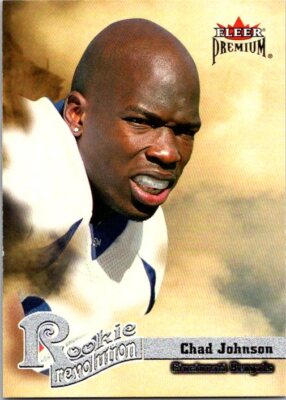 2001 Fleer Premium #4 RR Chad Johnson Rookie Revolution NearMInt/MInt