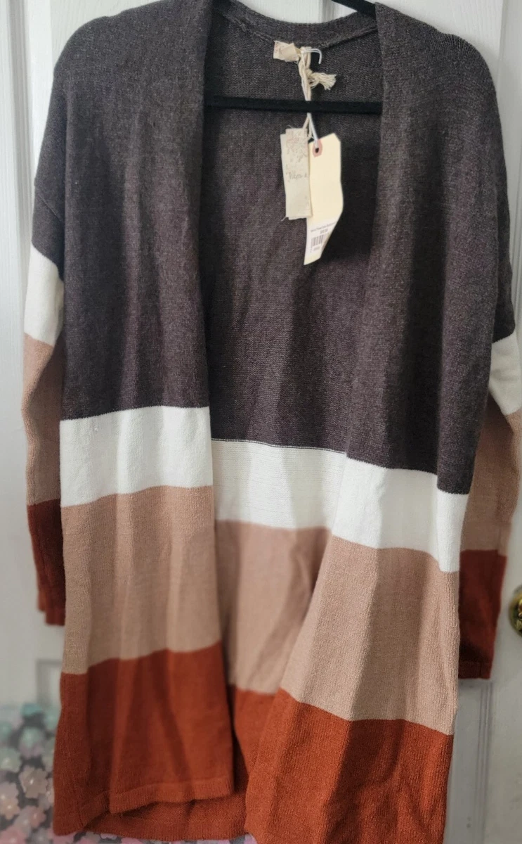 Hem and thread store long open cardigan
