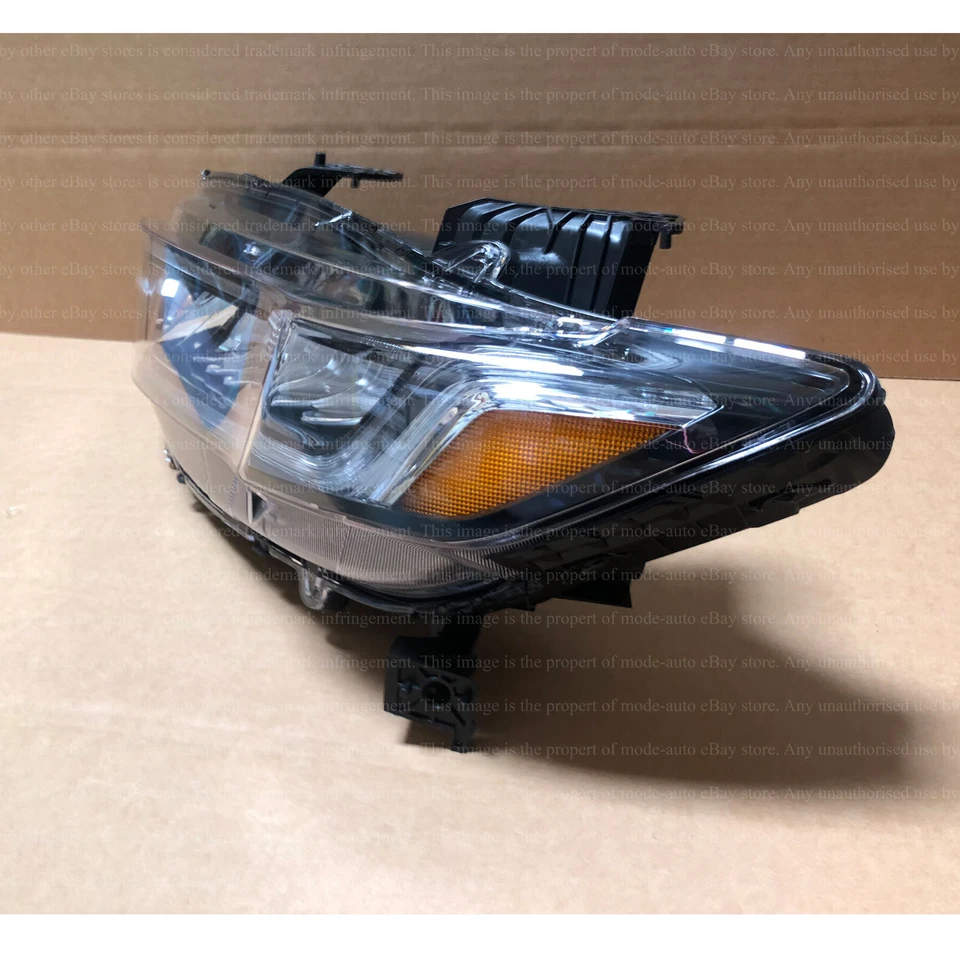 Halogen LED Headlight Assembly 33150TVAA01 for 2018 2020 Honda Accord Left Side - Image 4 of 4
