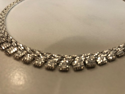 Made in Italy 17" Graduated Riccio Necklace, Sterling Silver 925 - Picture 5 of 12