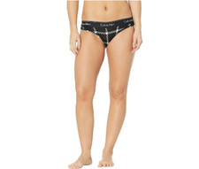 Calvin Klein Sz M Women Modern Cotton Bikini Panty QF6862 Windowpane Black/White