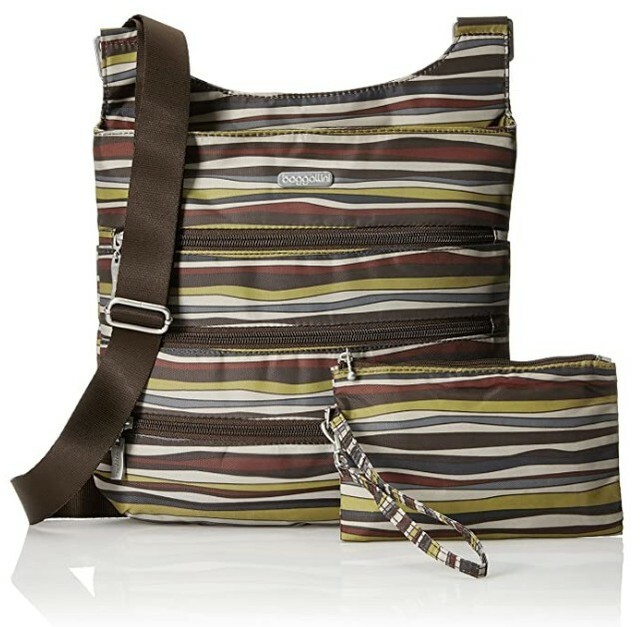 baggallini big zipper crossbody bag